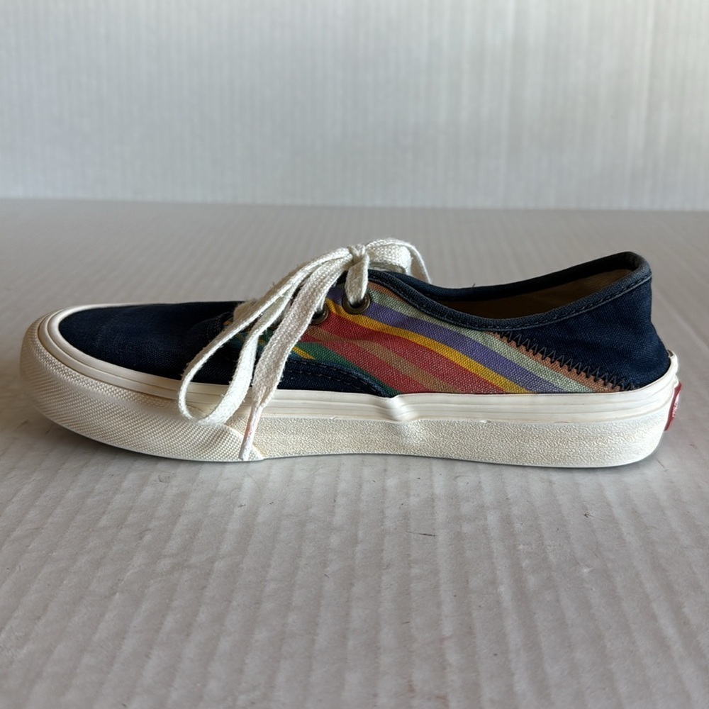 Vans Authentic Retro Stripe Lace Up Sneakers - Picture 7 of 13